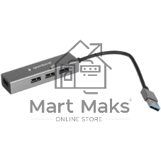 USB-концентратор Gembird UHB-C464, USB 3.0, USB 4 порта, USB