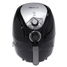 Аэрогриль Kelli KL-1710 серый, 2200 Вт, 5 л, механическое управление, 4 программы