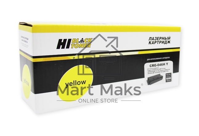Картридж Hi-Black (HB-CRG-046H Y) для Canon LBP-653/654/MF732/734/735, Y, 5K