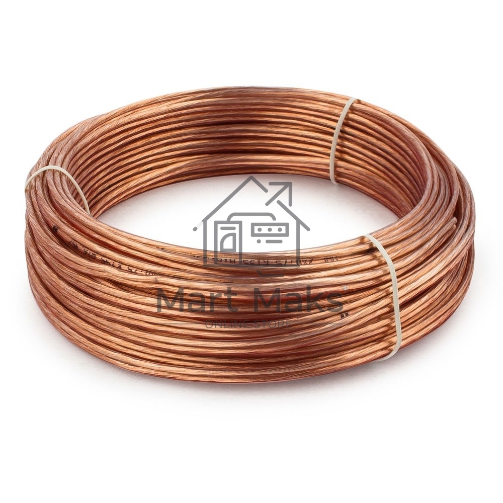 Акустический кабель Cablexpert CC-TC2x0,75-20M, прозрачный,  20 м, бухта