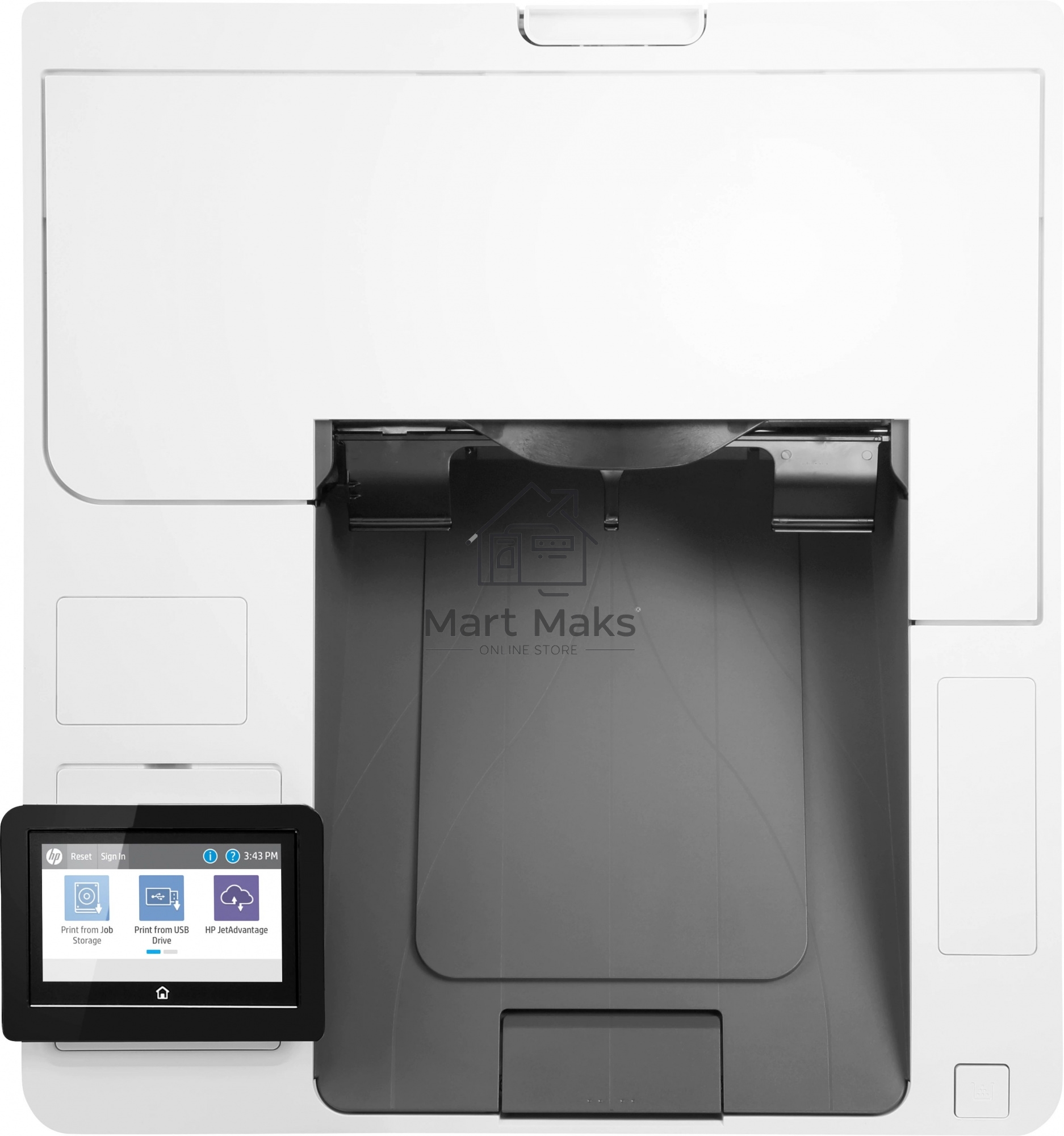 Принтер лазерный HP LaserJet Enterprise M611dn (7PS84A), A4, ч/б, печ. до 61 стр/мин., 1200 x 1200 dpi, USB, RJ-45