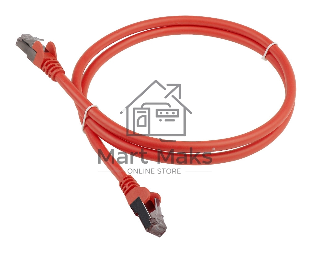 Патч-корд Lanmaster LAN-PC45/S6-0.5-OR FTP вилка RJ-45-вилка RJ-45 кат.6 0.5м оранжевый LSZH