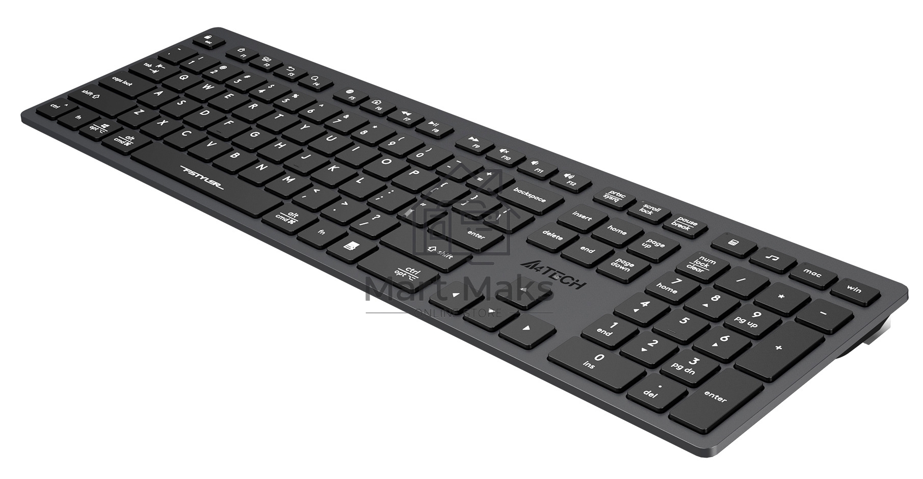 Клавиатура A4Tech Fstyler FX50 проводная, USB, серый