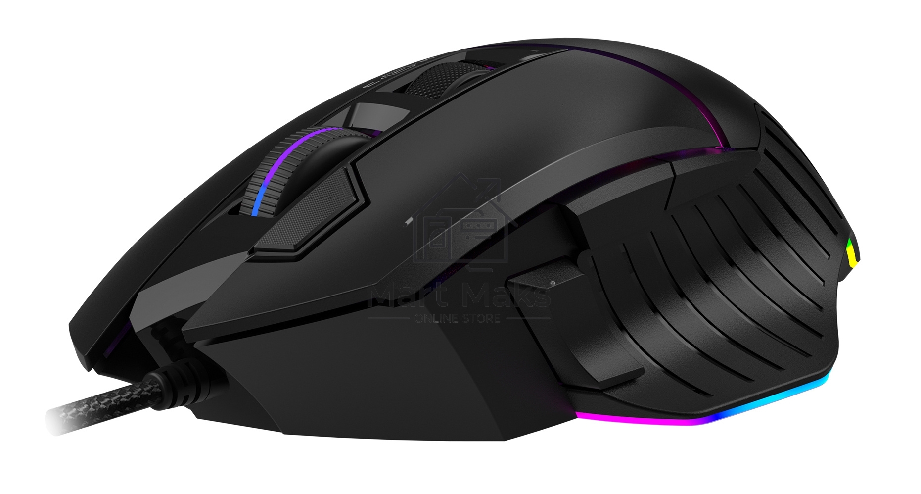 Мышь проводная A4Tech Bloody W95 Max черный, 12000 dpi, USB, кнопки - 10