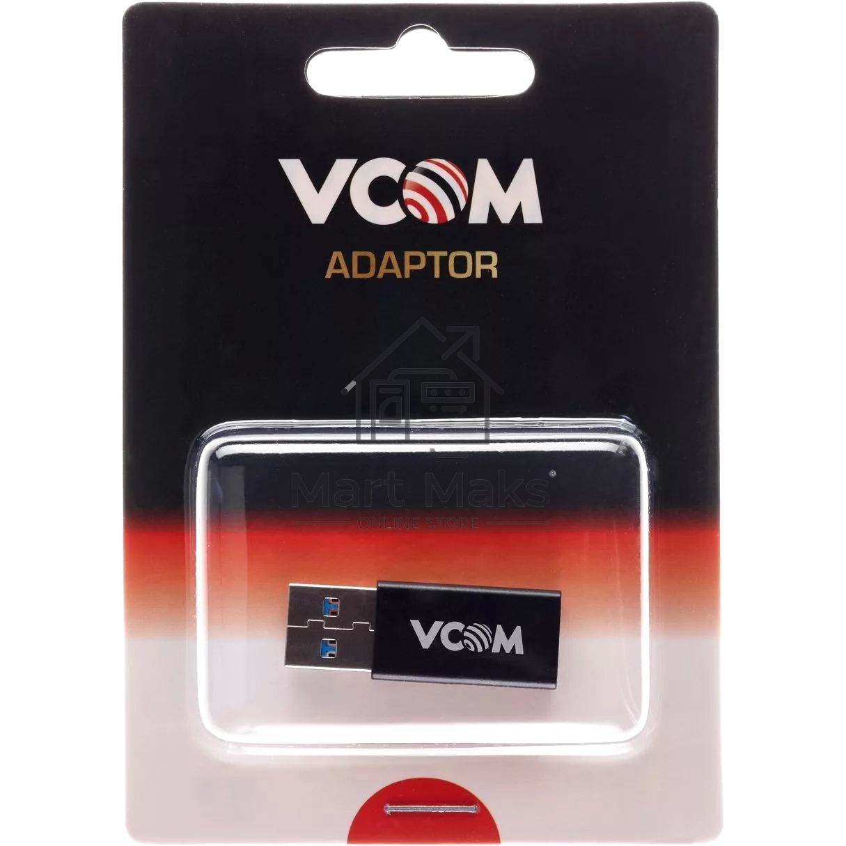 Адаптер VCOM USB3.0 TypeC (F) <-->USB3.0 (M) <CA436M>