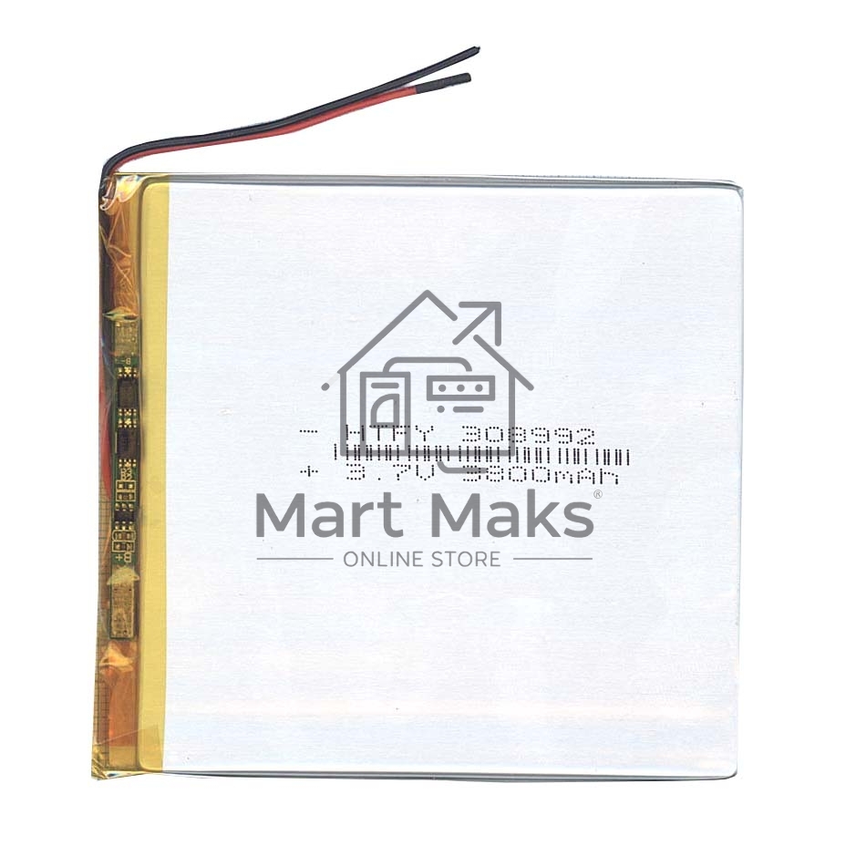 Аккумулятор Li-Pol (батарея) 3*89*92мм 2pin 3.7V/3800mAh