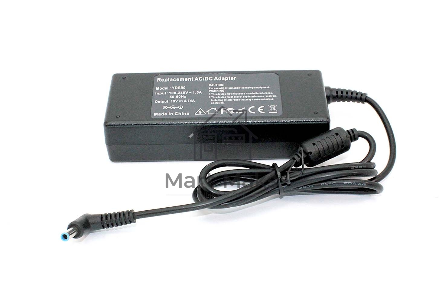 Блок питания (сетевой адаптер) для ноутбуков HP 19V 4.74A 4.5x3.0 OEM