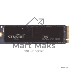 Накопитель SSD Crucial T500, 500Gb, M.2 2280, PCIe 4.0 x4, NVMe, R/W 7200/5700