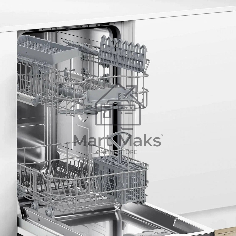 Встраиваемая посудомоечная машина Bosch SPV2HKX42E, черный, 44.8 см, 10 компл., 46 дБ, класс E