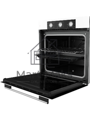 Встраиваемый духовой шкаф Kuppersberg/ 60 см, 80 л, High-Tech, 6 режимов, белый