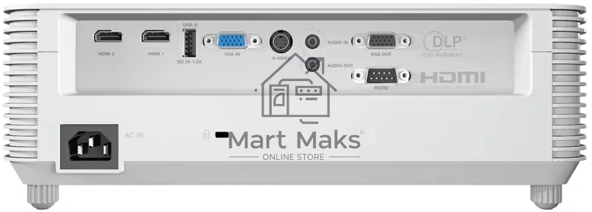 Проектор INFOCUS IN0022SL DLP, 4000 lm, SVGA, 30 000:1, 1.942.16:1, 2xHDMI 1.4, VGA in/out, S-Video, 3.5mm in/out, USB-A, RS-232, лампа 15 000ч.(ECO mode), 10W, 27дБ, 2,6 кг, БЕЛЫЙ