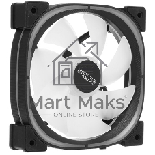 Вентилятор для корпуса PCCooler EF120 ARGb черный, 120 мм, 1500 об/мин, 25.7 дБ, 4 pin
