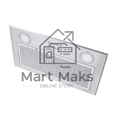 Вытяжка встраиваемая Evelux Margit 60 X серебристый, 53 см, 750 куб. м/ч, 52 дБ