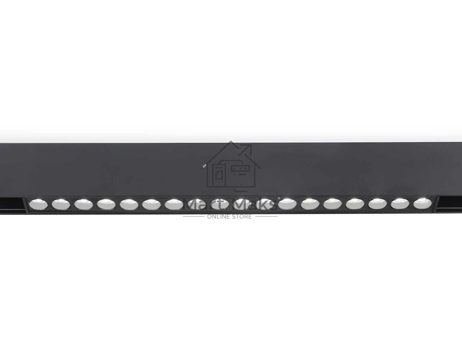 Светильник трековый светодиодный GL4030 BK черный IP20 18W 4200K 48V 24° 328*22*45