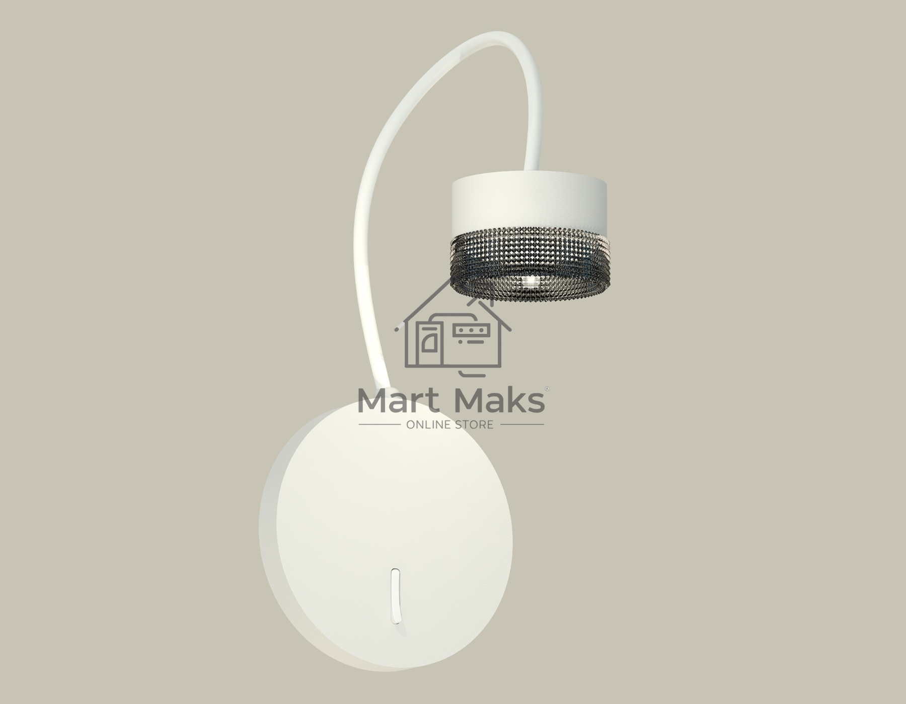 Светильник Ambrella light XB9595250 SWH/BK белый песок/тонированный GX53 (C9595, N8484)