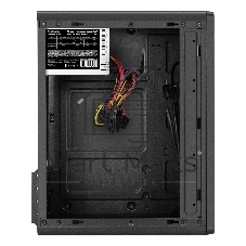 Корпус ExeGate BAA-503-AAA400, Mini-Tower, чёрный, 1 x 80/90 мм, БП 400 Вт