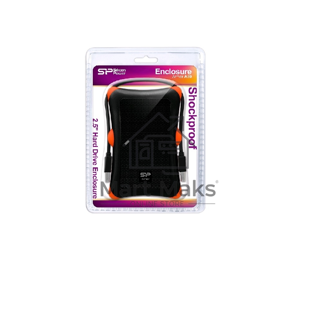 Внешний жесткий диск Silicon Power USB 3.0 2Tb A30 SP020TBPHDA30S3K Armor 2.5