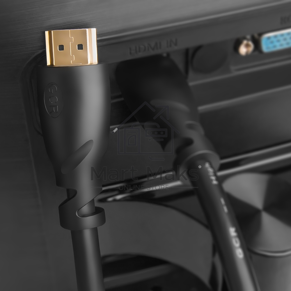Кабель Greenconnect 1.5m HDMI 1.4, OD7.3mm, 30/30 AWG, позолоченные контакты, Ethernet 10.2 Гбит/с, 3D, 4K, экран Greenconnect Кабель 1.5m HDMI 1.4, OD7.3mm, 30/30 AWG, позолоченные контакты, Ethernet 10.2 Гбит/с, 3D, 4K, экран