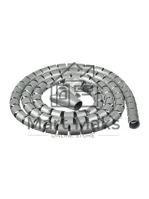 Кабельный органайзер Buro BHP CG252S Spiral Hose 25x2000мм Silver