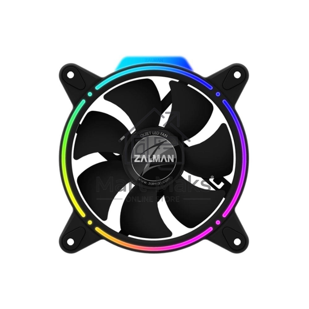 Вентилятор для корпуса Zalman ZM-RFD120A черный, 120 мм, 1500 об/мин, 25.6 дБ, 3 pin