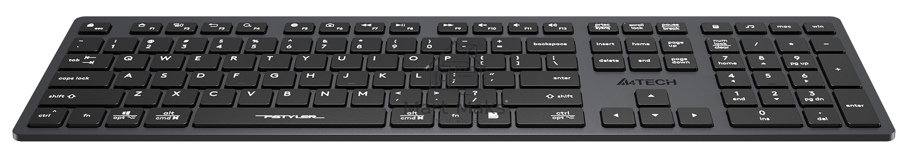 Клавиатура A4Tech Fstyler FX50 проводная, USB, серый