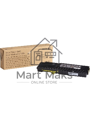 Картридж лазерный XEROX 106R02235 желтый для XEROX Phaser 6600/WC 6605 (6000 стр)(Channels)