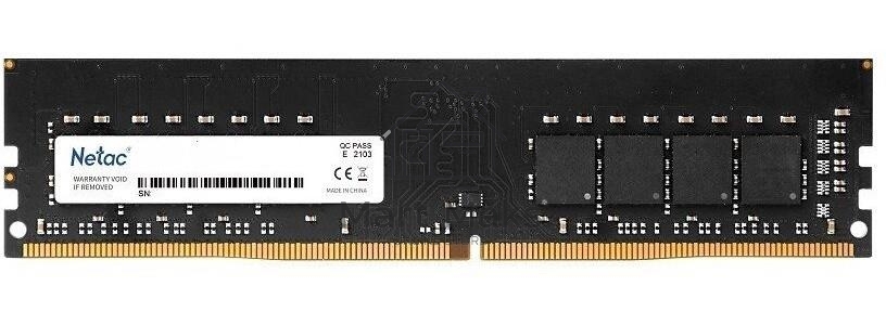 Оперативная память NETAC Basic, DDR4, 16GB (1x16GB), 3200MHz, CL16, DIMM
