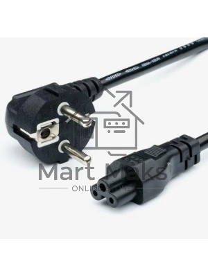 Кабель питания GoPower евровилка CEE 7/7-IEC 320 C5 1.8м ПВХ 0.75мм черный (1/10/160)