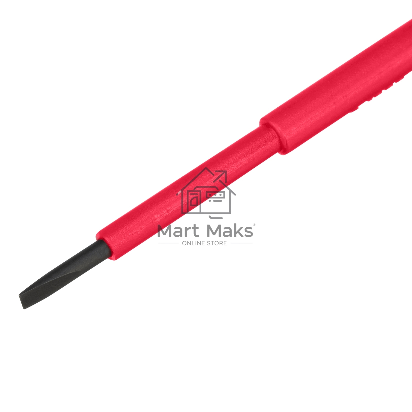Отвертка Insulated, SL3,0 x 80 мм, CrMo, до 1000 В, двухкомп. рукоятка Matrix