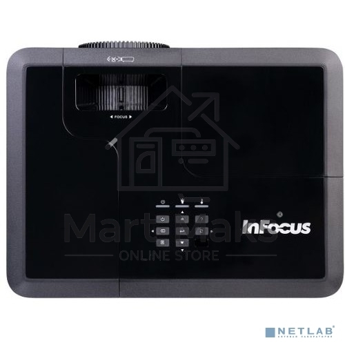 Проектор INFOCUS IN2136 DLP, 4500 ANSI Lm, WXGA(1280х800), 28500:1, 1.18-1.54:1, 3.5mm in, Composite video, VGAin, HDMI 1.4aх3 (поддержка 3D), USB-A (для SimpleShare и др.),лампа 15000ч.(ECO mode), 3.5mm out, Monitor out(VGA),RS232,RJ45,21дБ, 4,5 кг