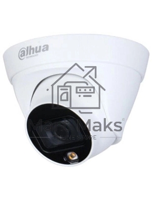 Уличная турельная IP-видеокамера Dahua DH-IPC-HDW1439TP-A-LED-0280B-S4 Full-color 4Мп, 1/3” CMOS, объектив 2.8мм, LED-подсветка до 30м, IP67, корпус: металл