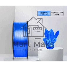 Пластик для принтера 3D Cactus CS-3D-PETG-1KG-T-BLUE PETG d1.75мм 1кг 1цв.