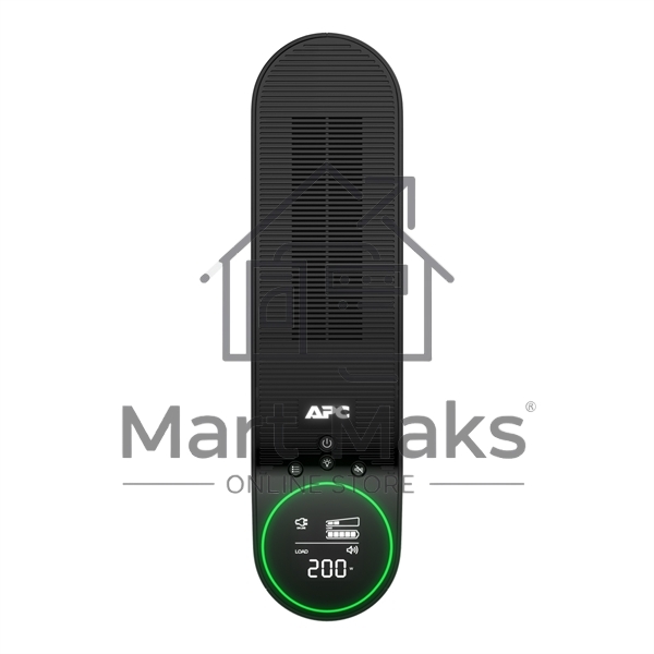 Источник бесперебойного питания APC Back-UPS Pro for Gaming, 2200VA/1320W, 230V, 4xSchuko and 2xIEC C13 outlets, RGB Lights, Data/DSL protrct, 2x Type A and 1x Type C USB, Midnight (черный), 1 year warranty