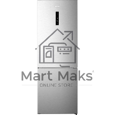 Холодильник Gorenje NRK720EAXL4 серый двухкамерный 347/109л морозилка снизу, No Frost