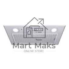 Вытяжка встраиваемая Evelux Margit 60 X серебристый, 53 см, 750 куб. м/ч, 52 дБ