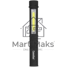 Фонарь-ручка Camelion LED51521 COB LED+1W LED, 3XR03, пластик, магнит, клипса, блистер