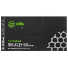 Картридж лазерный Cactus CS-CE505AS черный (2300 стр.) для HP LJ P2055/P2035