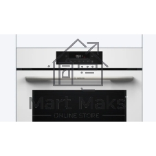 Духовой шкаф электрический Bosch HJG852YW0T Serie 6, 60 см, 66 л, белый,сенсорное управление, 8 режимов+AutoPilot 30(30 автоматических программ), LCD-дисплей, галогенное освещение, самоочистка EcoClean,Soft Open and Soft Close door,телескопические направляющие на 2 уровнях