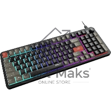 Клавиатура MSI GK110 черный/серый USB for gamer LED (S11-04RU258-HH9)
