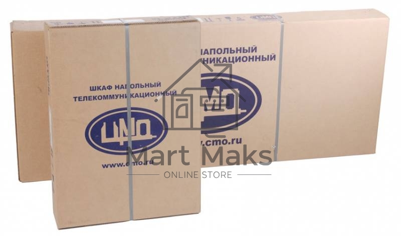 Шкаф коммутационный ЦМО ШТК-М-18.6.6-1ААА 18U 600x600мм пер.дв.стекл задн.дв.стал.лист 2 бок.пан. направл.под закл.гайки 270кг серый