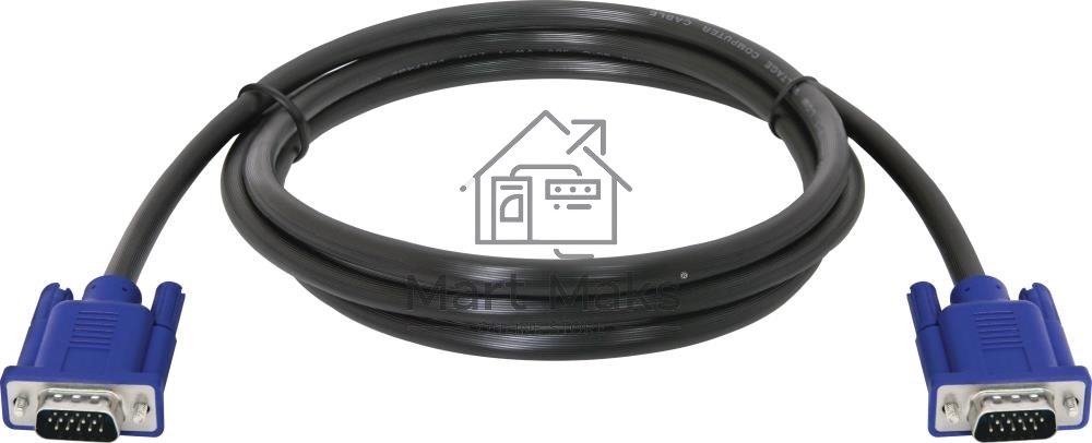 Кабель Кабель для монитора DEFENDER SVGA HDDB15M M/M 1.8м BL BB340M-06 (87410) 