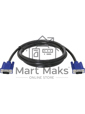 КабельКабель для монитора Defender SVGA HDDB15M M/M 1.8м BL BB340M-06