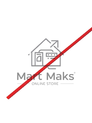 Термоусадочная трубка 4,0/2,0 мм, красная, упаковка 50 шт. по 1 м PROconnect