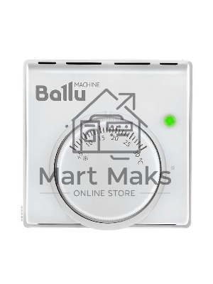 Термостат для инфр.обогревателя Ballu BMT-210А 220В t=+5…+30 °С 83x83x38 мм Термостат для инфр.обогревателя Ballu BMT-210А 220В t=+5…+30 °С 83x83x38 мм