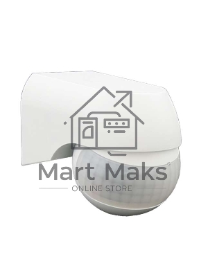 Датчик движения PMS-IR 010 800Вт 180град. 12м IP44 WH JazzWay 5012936