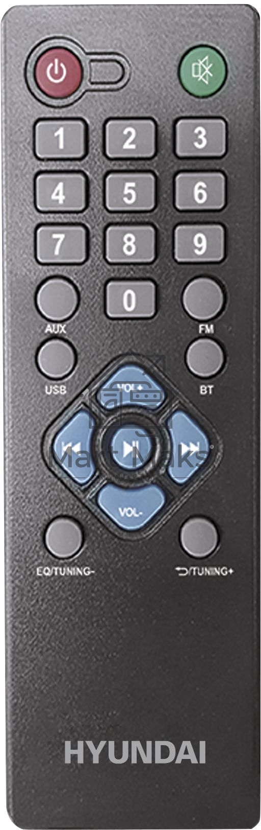 Микросистема Hyundai H-MS1404 черный 30Вт FM USB BT SD