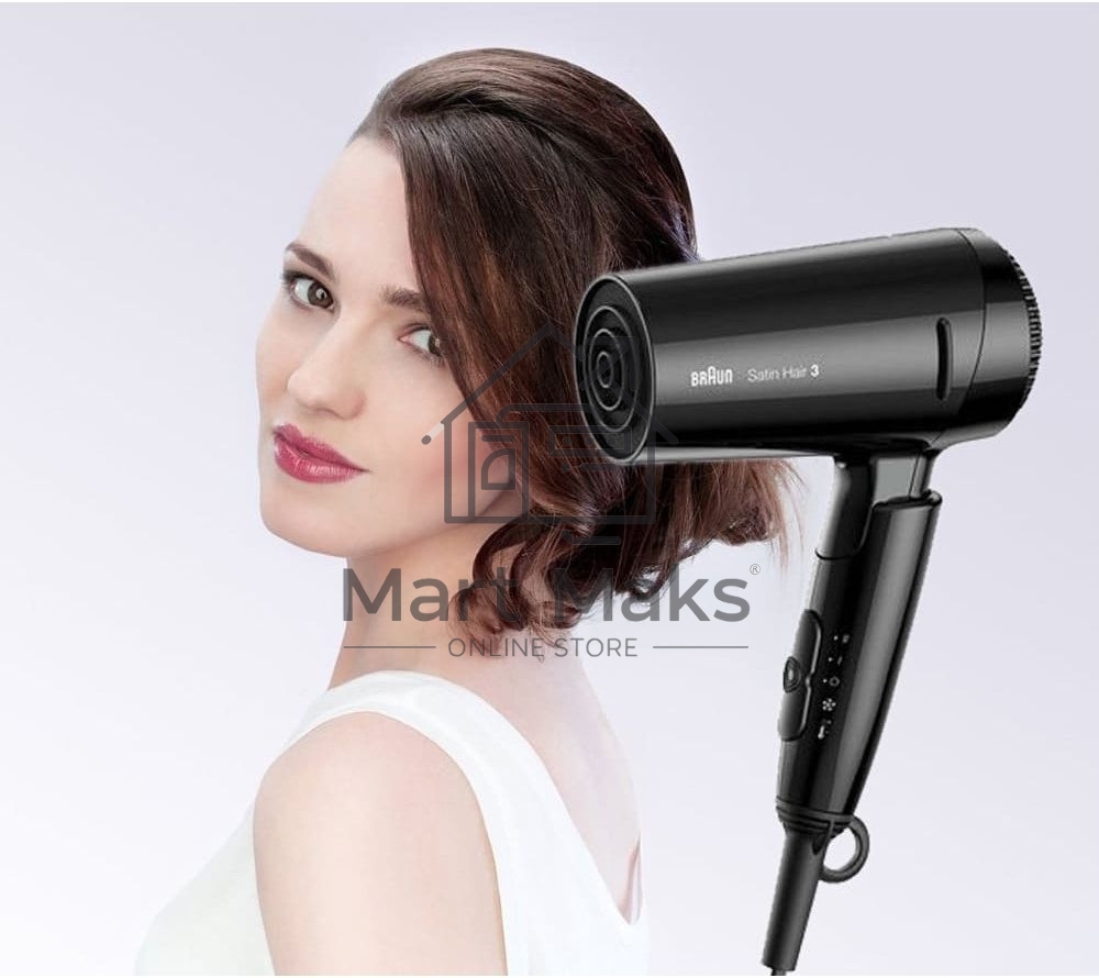 Фен Braun BRHD350E 1600Вт черный