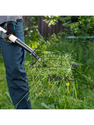 Вилы Россия 4-х рогие 190 х 220 мм широкий зуб, удлиненная тулейка 63804