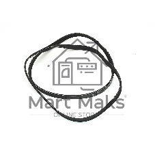 Ремень 1244 J5/1245 J5 для стиральной машины Indesit, Ariston, Whirlpool, Bauknecht черный 1244мм