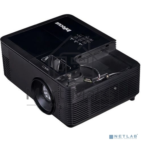 Проектор INFOCUS IN2136 DLP, 4500 ANSI Lm, WXGA(1280х800), 28500:1, 1.18-1.54:1, 3.5mm in, Composite video, VGAin, HDMI 1.4aх3 (поддержка 3D), USB-A (для SimpleShare и др.),лампа 15000ч.(ECO mode), 3.5mm out, Monitor out(VGA),RS232,RJ45,21дБ, 4,5 кг
